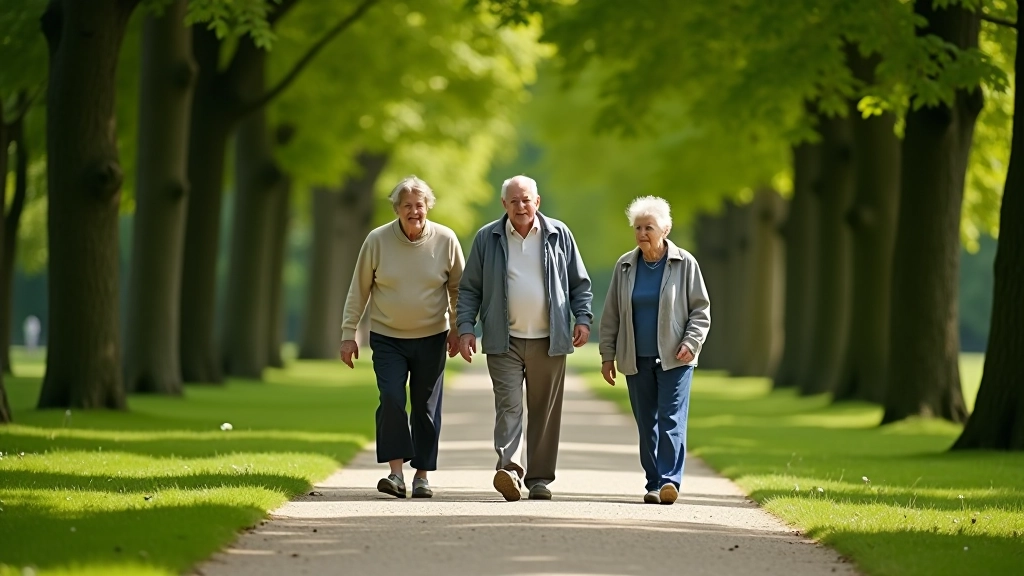 Senioru grupu pastaiga muižu parkos